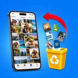 Ícone de Recuperar fotos apagadas
